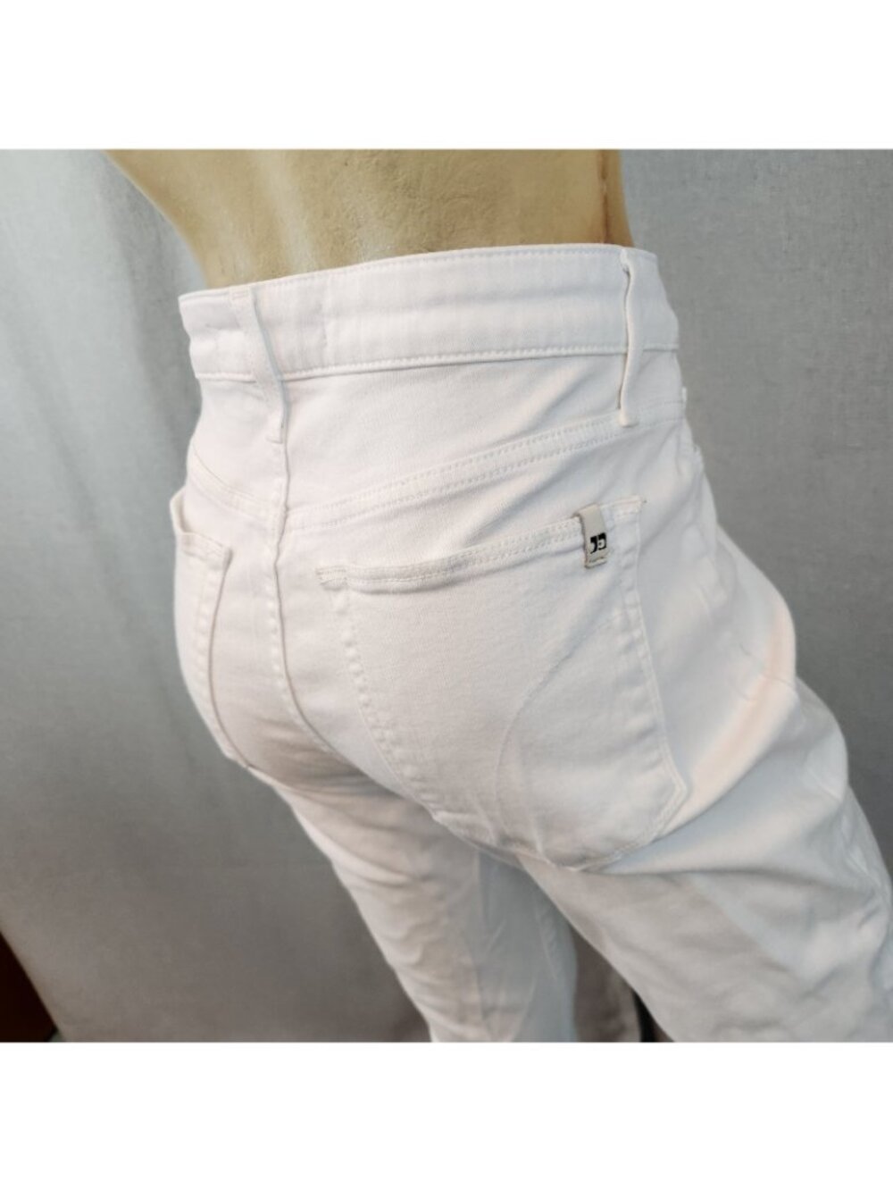 Joes Jeans JJ White Skinny Mid Rise Denim Blue Jeans Size 4 SMALL 30 W x 27 I - Picture 6 of 8